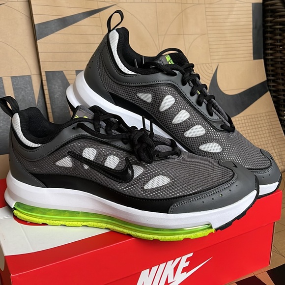 Nike Air Max AP Mens Iron Grey/Black-Photon Dust Grey Volt - Picture 7 of 16